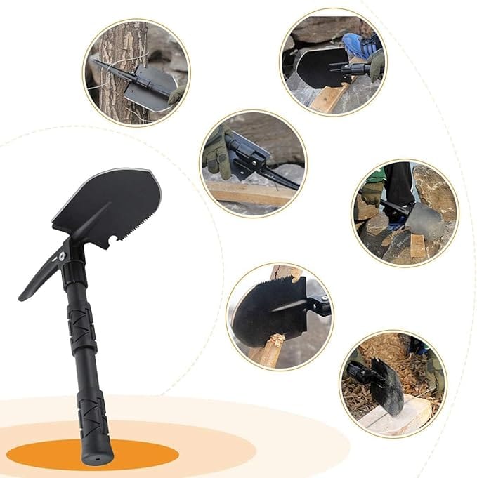 9-in-1 Mini Foldable Showel 9-in-1 Mini Foldable Showel Zaavio®