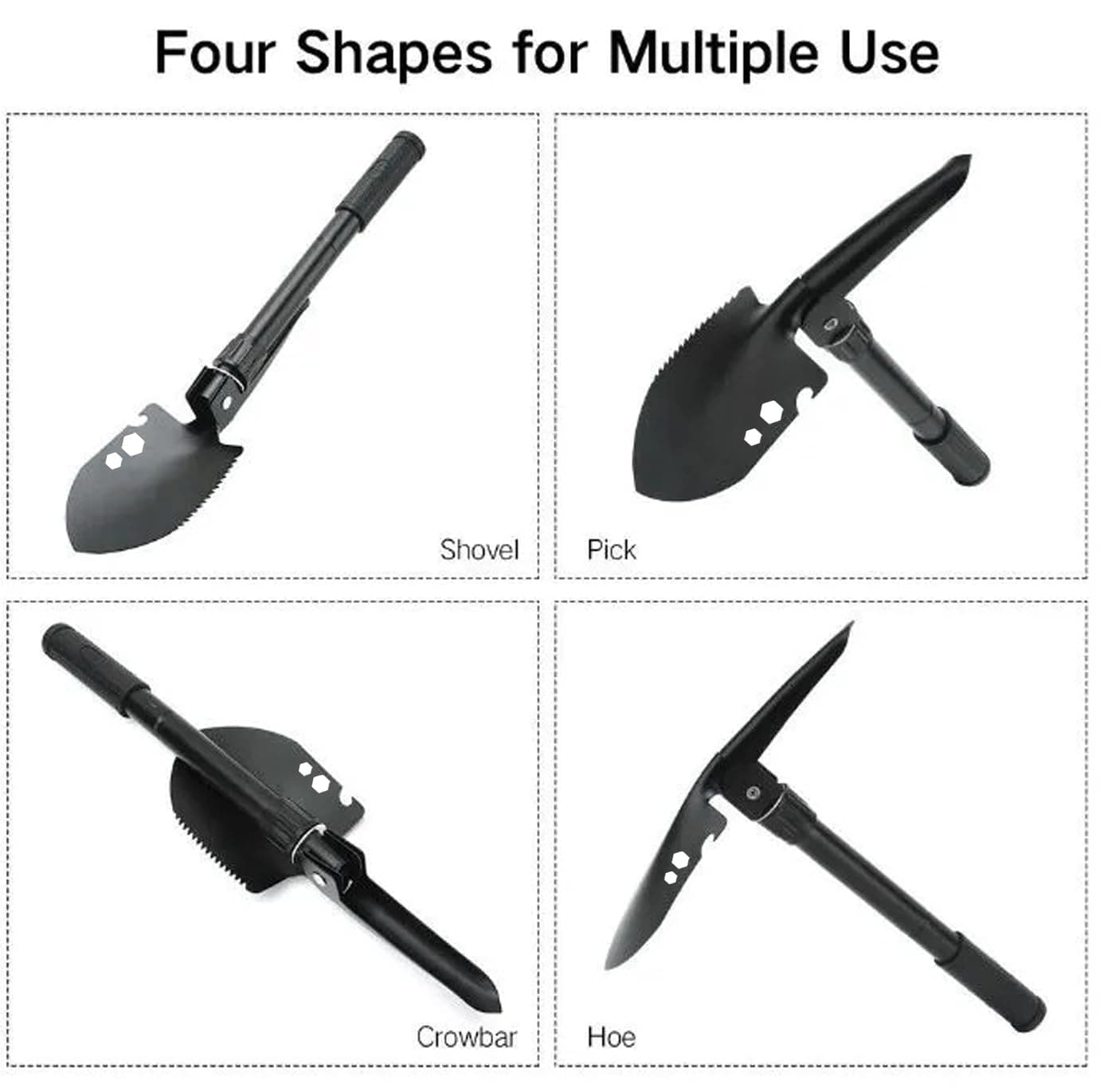 9-in-1 Mini Foldable Showel 9-in-1 Mini Foldable Showel Zaavio®