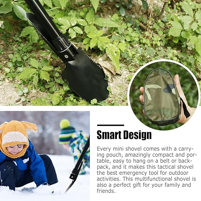 9-in-1 Mini Foldable Showel 9-in-1 Mini Foldable Showel Zaavio®