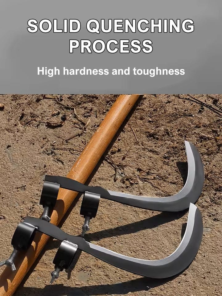 Multifunctional Portable Grass Sickle Cutter Head | Grass Cutting Machinery Sickle Tool Cutter For Grass Pruning Multifunctional Portable Grass Sickle Cutter Head Zaavio®
