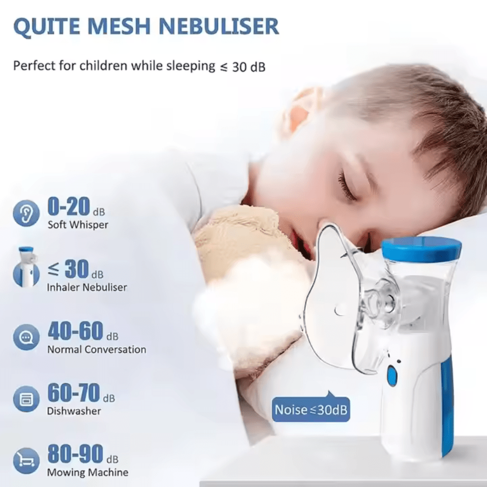 Nebulizer Machine Portable Inhaler | Nebuliser Machine Portable Asthma Nebulizer Kit Reperatory Machine Nebulizer Machine Portable Inhaler Zaavio®