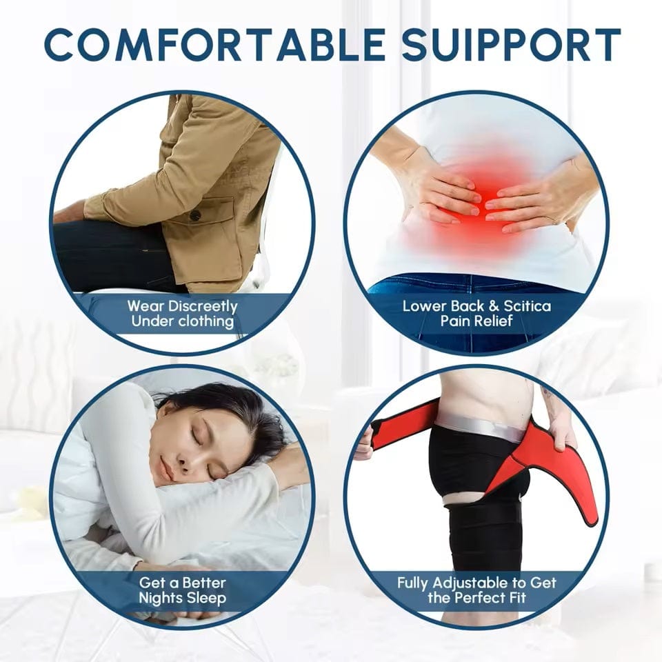 Posturixio™ | Hamstring Injury Brace Pain Relief Hip Support Brace Posturixio™ Hip Brace Zaavio®