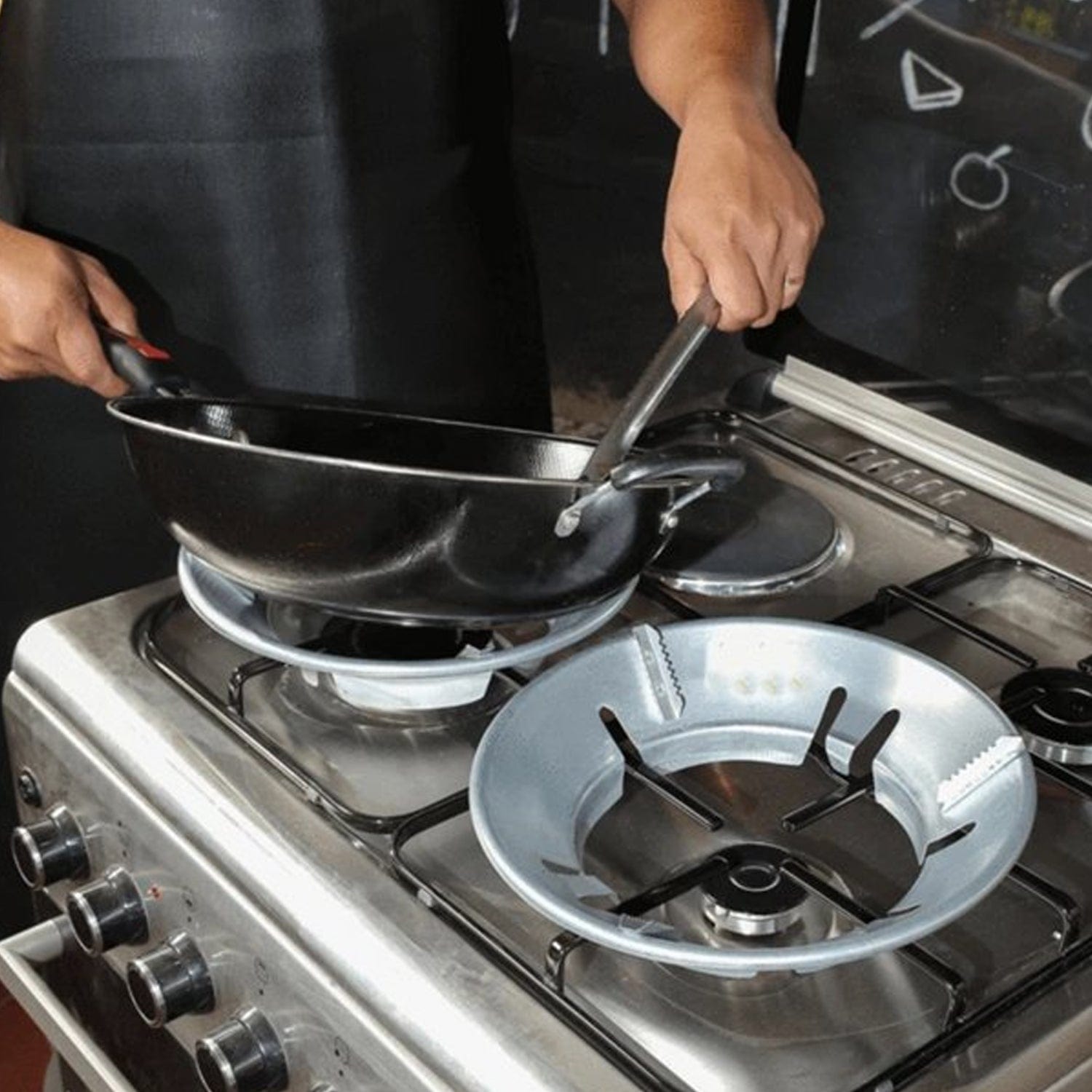 Stovizo™ (Pack of 2) | Gas Burner Stove Stand Kitchen Hob Chulha Energy Saver Stovizo™ Gas Saver (Buy 1, Get 1 Free) Zaavio®