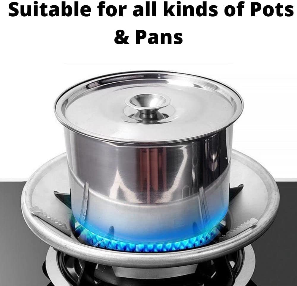 Stovizo™ (Pack of 2) | Gas Burner Stove Stand Kitchen Hob Chulha Energy Saver Stovizo™ Gas Saver (Buy 1, Get 1 Free) Zaavio®