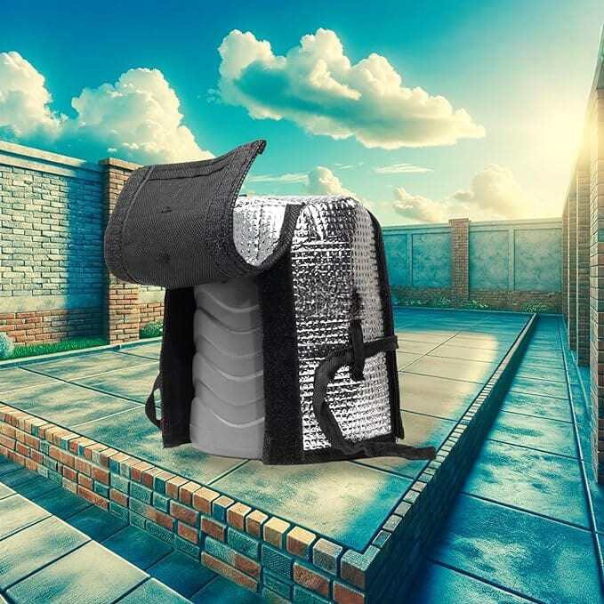 TankCrest™ | Water Tank Insulated Tank Cover Heat Proof Cover Padding TankCrest™ Water Tank Insulation Cover Zaavio®