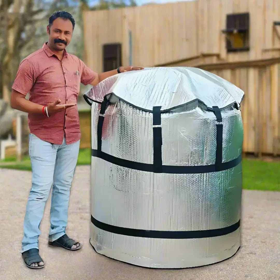 TankCrest™ | Water Tank Insulated Tank Cover Heat Proof Cover Padding TankCrest™ Water Tank Insulation Cover Zaavio®