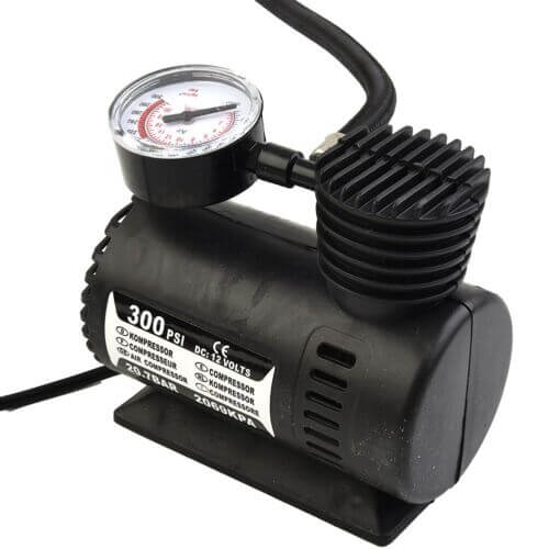 12v Portable Air Compressor For Car Tire Air Pump Inflator - Airzox™ 2.0 Airzox™ 2.0 - Portable Mini Air Compressor (300psi) Zaavio®