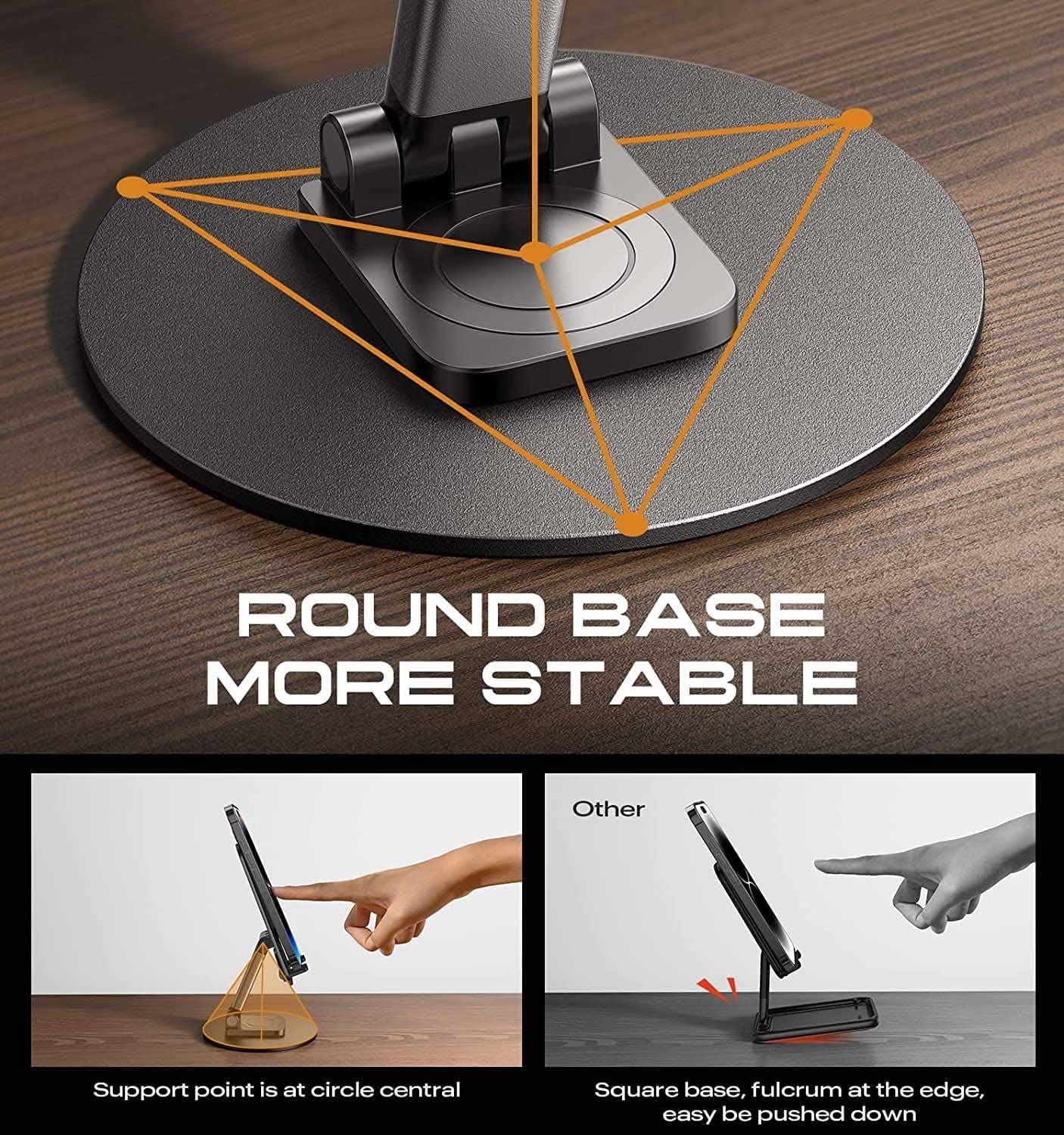 360° Rotating Aluminum Mobile Stand and Tablet Zaavio®