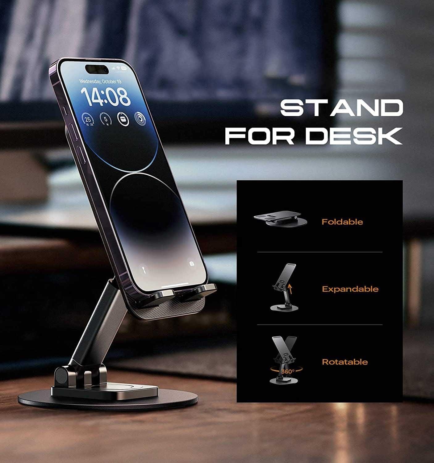 360° Rotating Aluminum Mobile Stand and Tablet Zaavio®