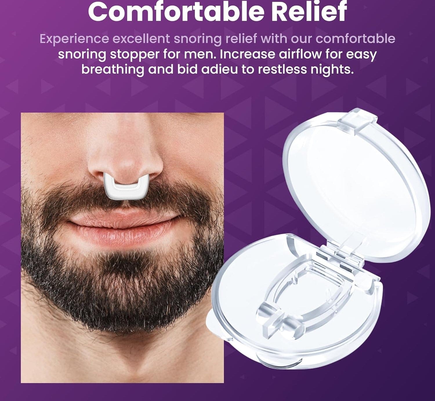 Anti Snore Magnetic Nose Clip Zaavio®