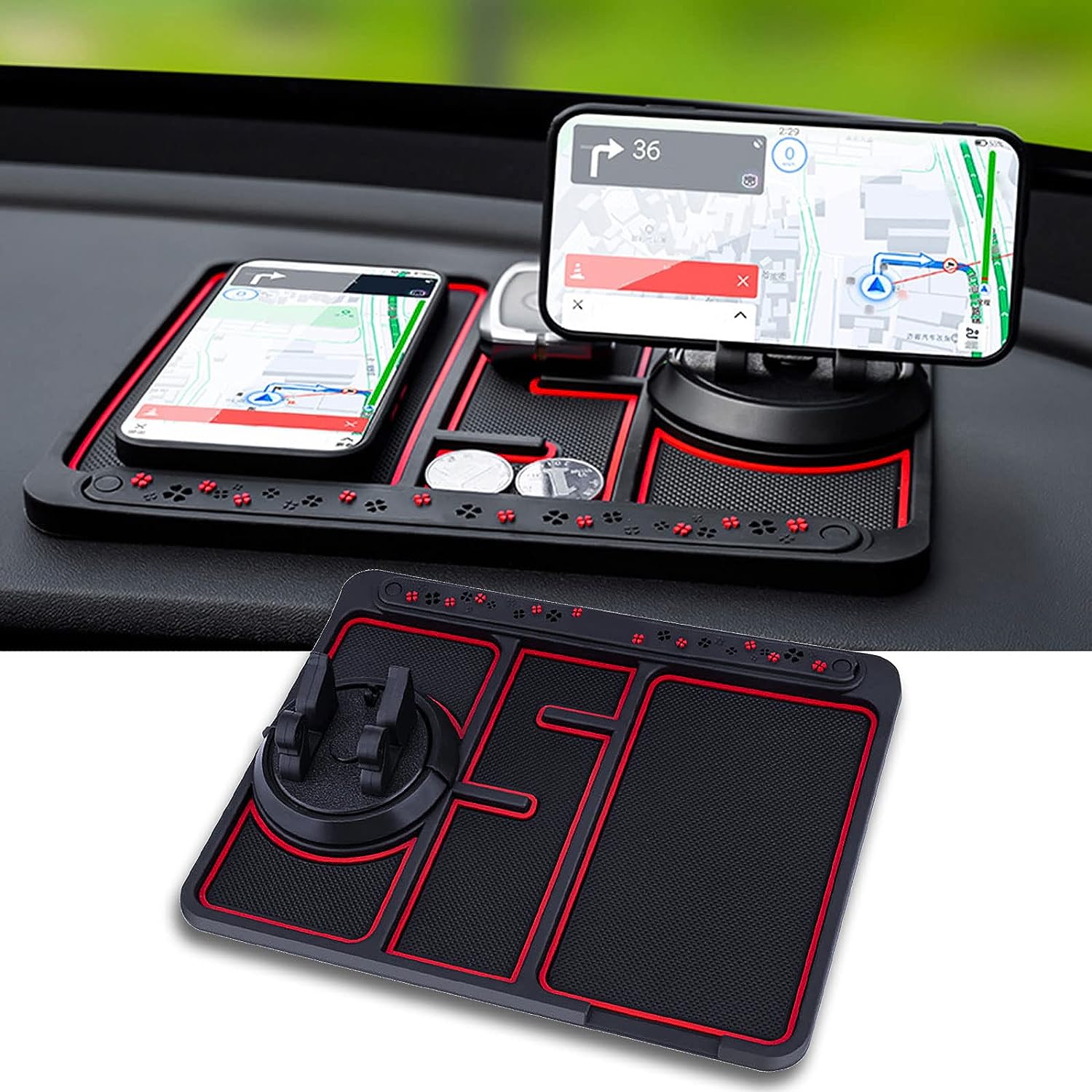 Automobile Car Dashboard accessories Mobile Holder Cellphone Stand  - Dashogrip™️ Dashogrip™️ Zaavio®