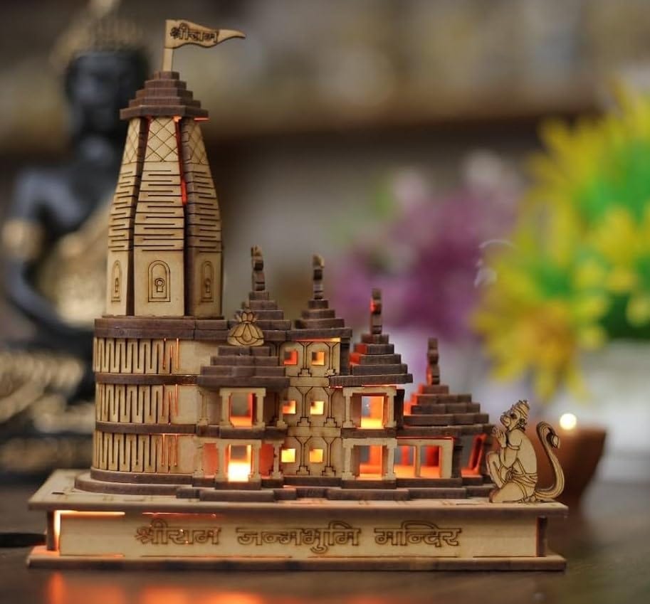 Ayodhya Ram Mandir Wooden Temple Zaavio®