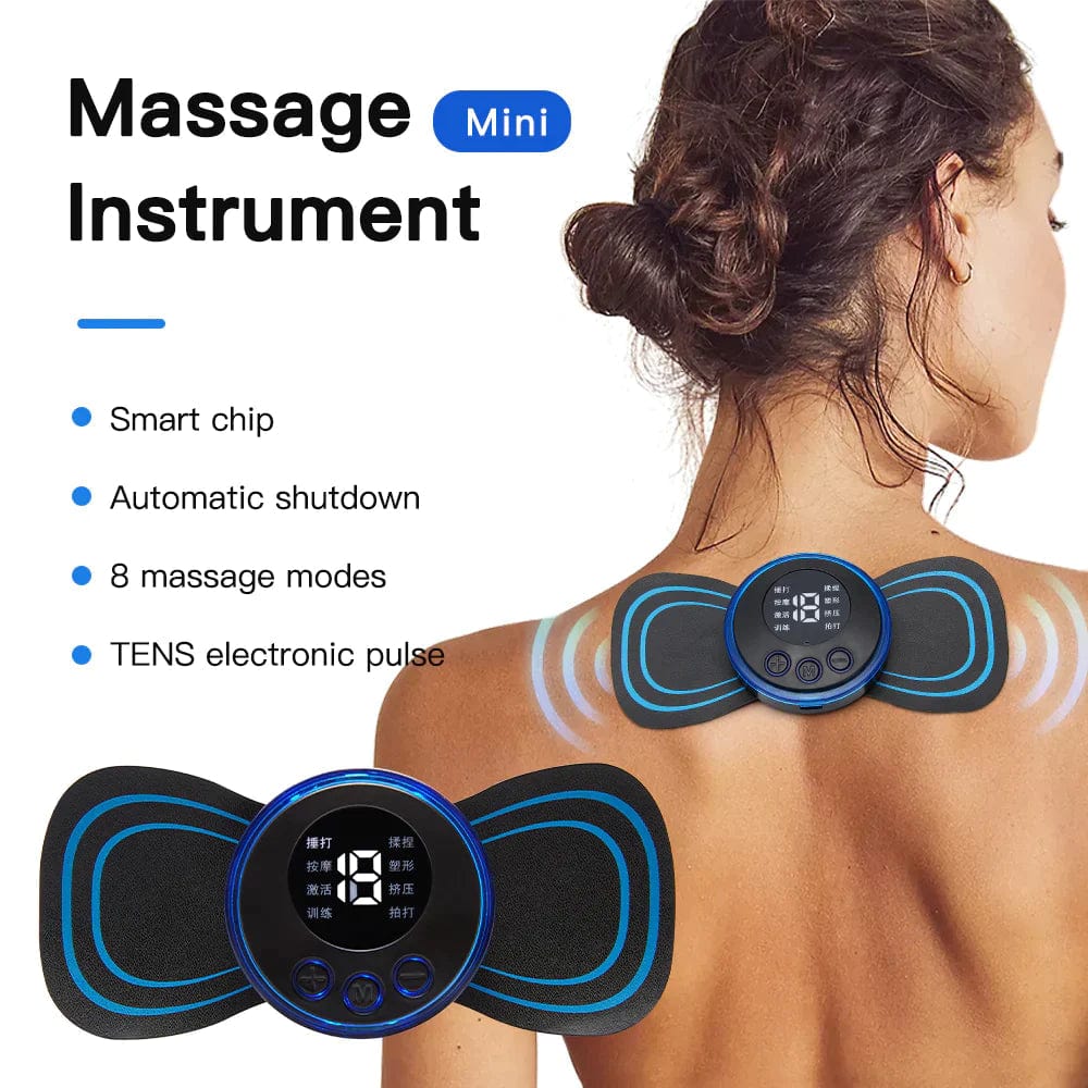 Back Neck Massager for Cervical Pain Back Pain Electric Massager  - Neck Cervical Massager Relaxy™️ - Wireless Portable Body Massager Zaavio®