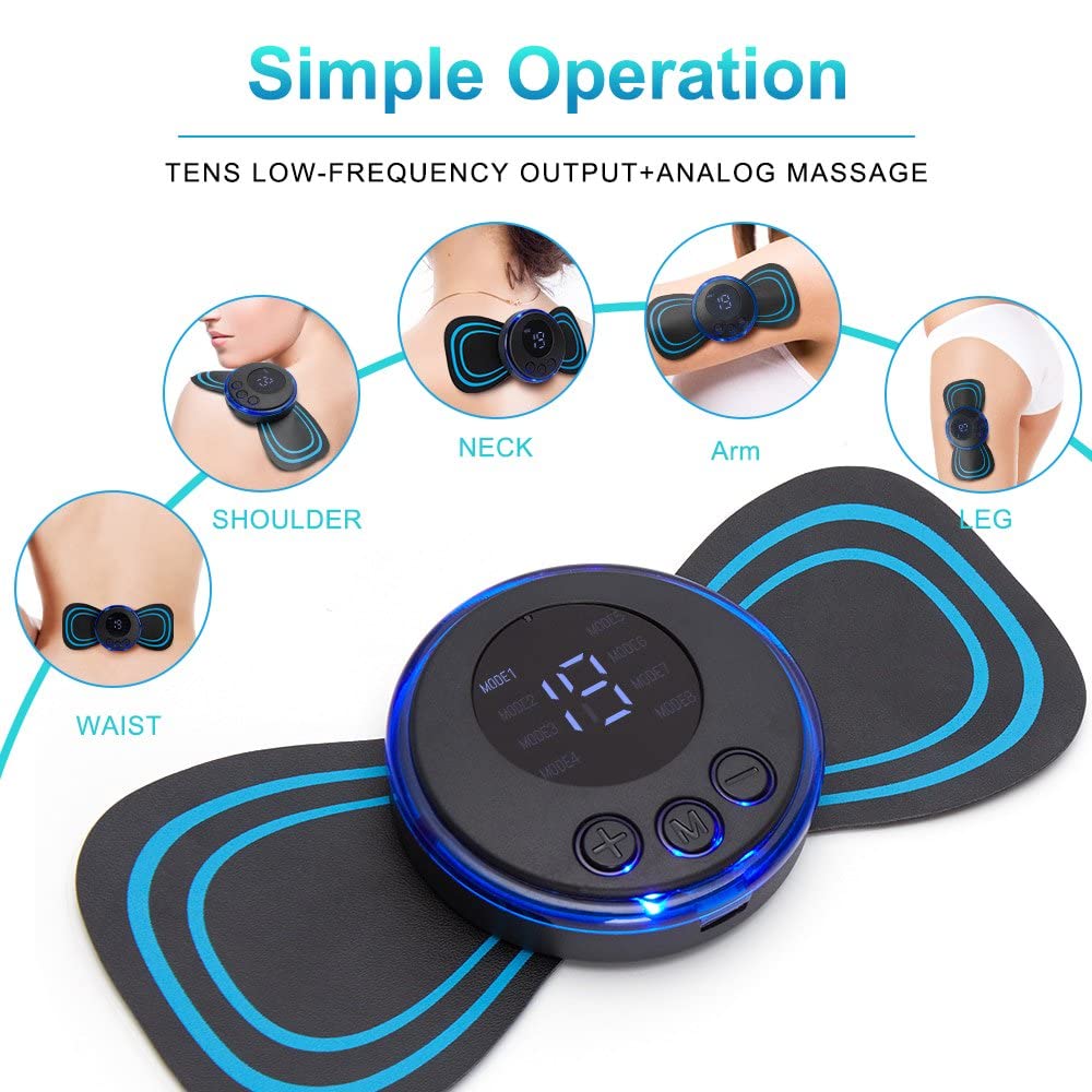 Back Neck Massager for Cervical Pain Back Pain Electric Massager  - Neck Cervical Massager Relaxy™️ - Wireless Portable Body Massager Zaavio®