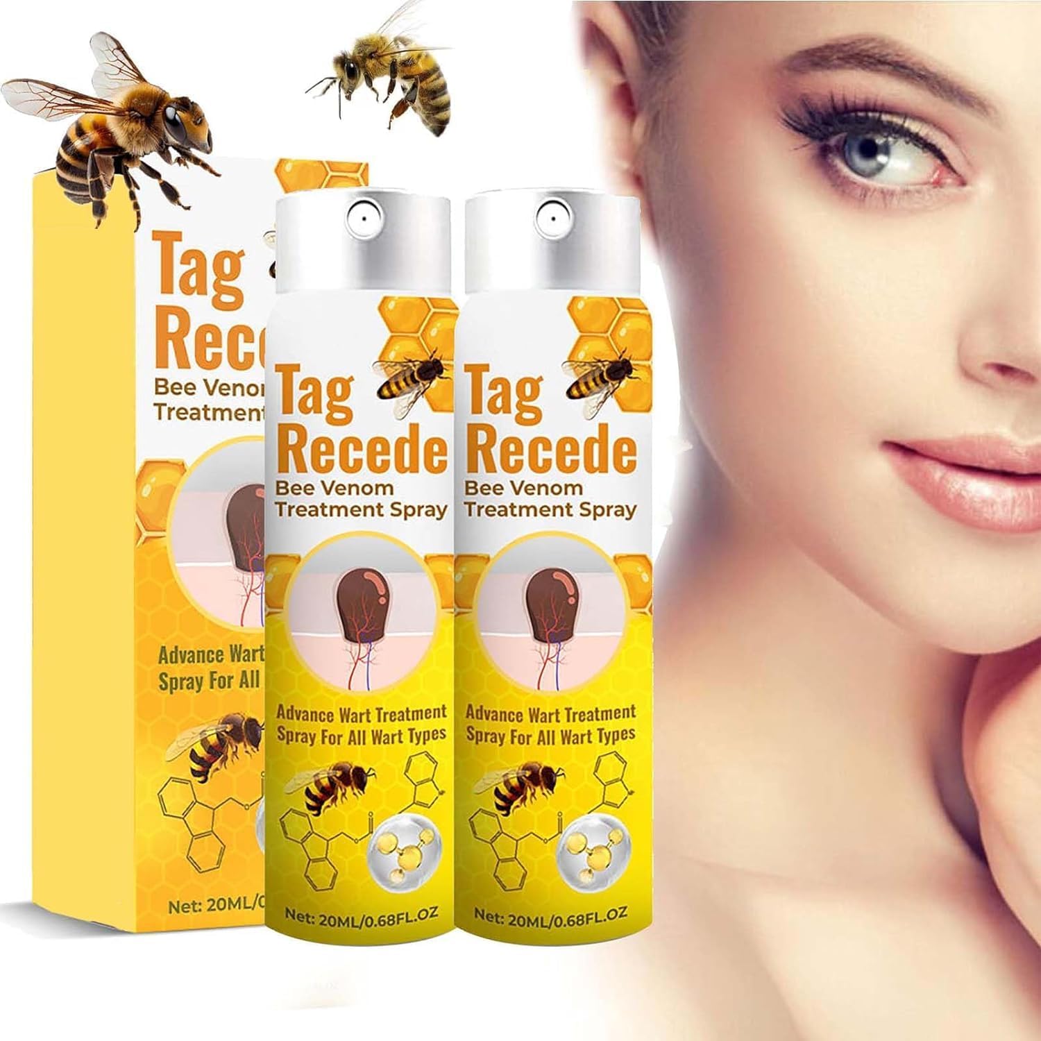 Bee Extract Tag Remover Spray Bee Extract Tag Remover Spray (Pack of 2) Zaavio®