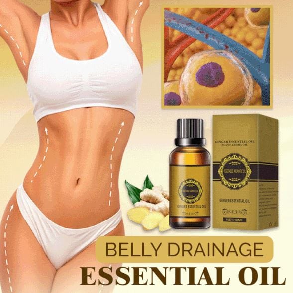 Belly Drainage Ginger Essential Oil Belly Button Oiling (Pack of 2) Belly Drainage Ginger Essential Oil (Pack of 2) Zaavio®