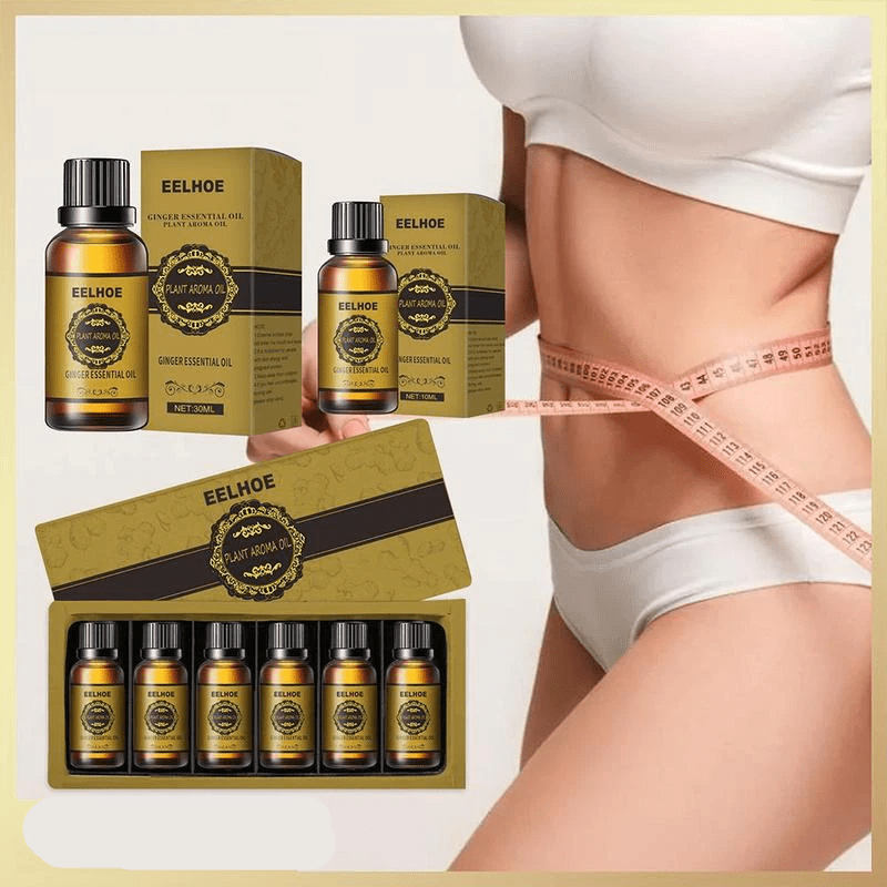 Belly Drainage Ginger Essential Oil Belly Button Oiling (Pack of 2) Belly Drainage Ginger Essential Oil (Pack of 2) Zaavio®