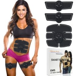 Belt For Abdomen Abdominal Exerciser Fitness Equipment Ab Stimulator - Pulsemor™️ Pulsemor™️ (Pack of 4) Zaavio®