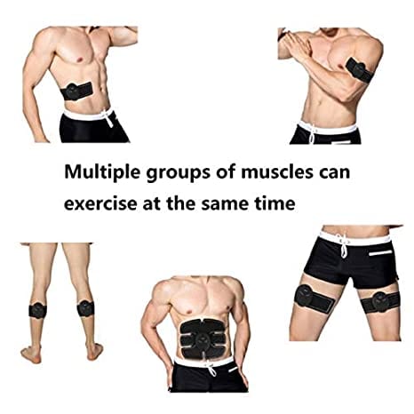 Belt For Abdomen Abdominal Exerciser Fitness Equipment Ab Stimulator - Pulsemor™️ Pulsemor™️ (Pack of 4) Zaavio®