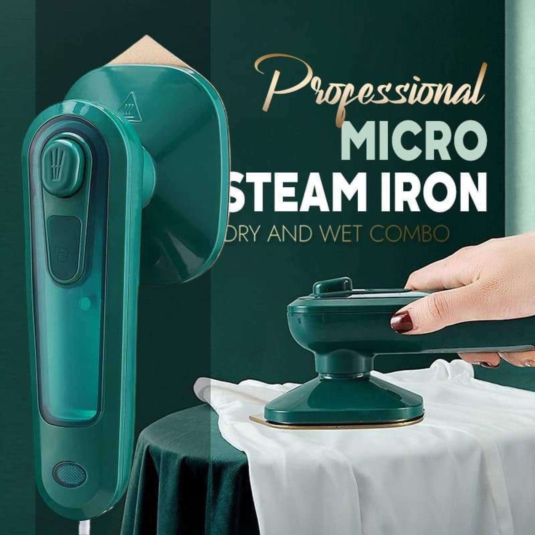 Best Handheld Steamer for Clothes Portable Mini Steam Iron - Ezesteam™ Ezesteam™ Portable Micro Steam Iron Zaavio®