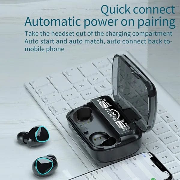 Bluetooth Headphones Wireless Earphones Earbuds Headset  - M10 tws Bluetooth Earbuds AqPods™️ Bluetooth Earbuds Zaavio®