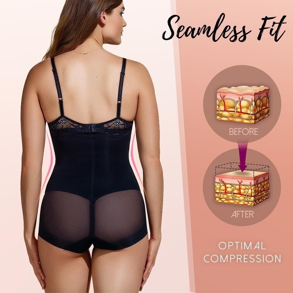 Body Shaper For Women Tummy Shaper Body Slimmer Cross Compression - Leanlux™️ Abs Shaper Pants Zaavio®