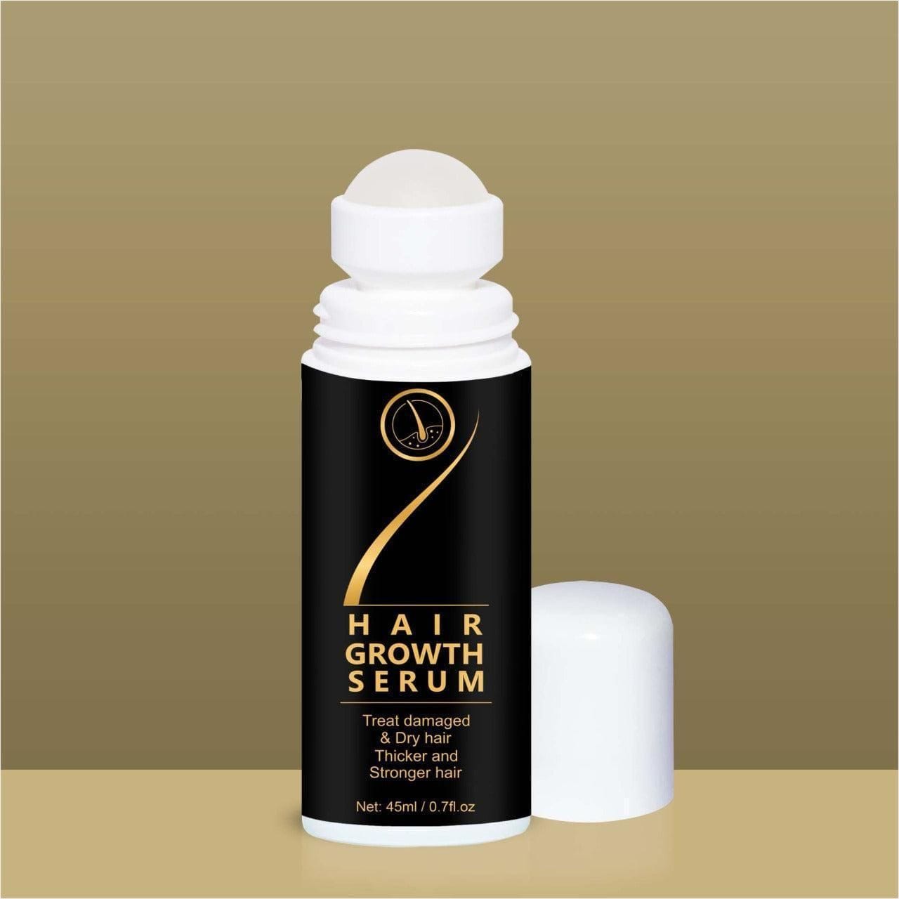 BUY 1 GET 1 FREE Organic Hair Serum Roller (Pack of 2) Zaavio®