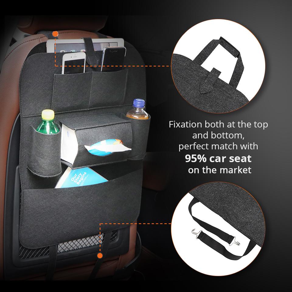 Car Back Seat Organizer Car Storage Hanging Seat - Seatidy™ (PACK of 2) Seatidy™ (PACK of 2) Zaavio®