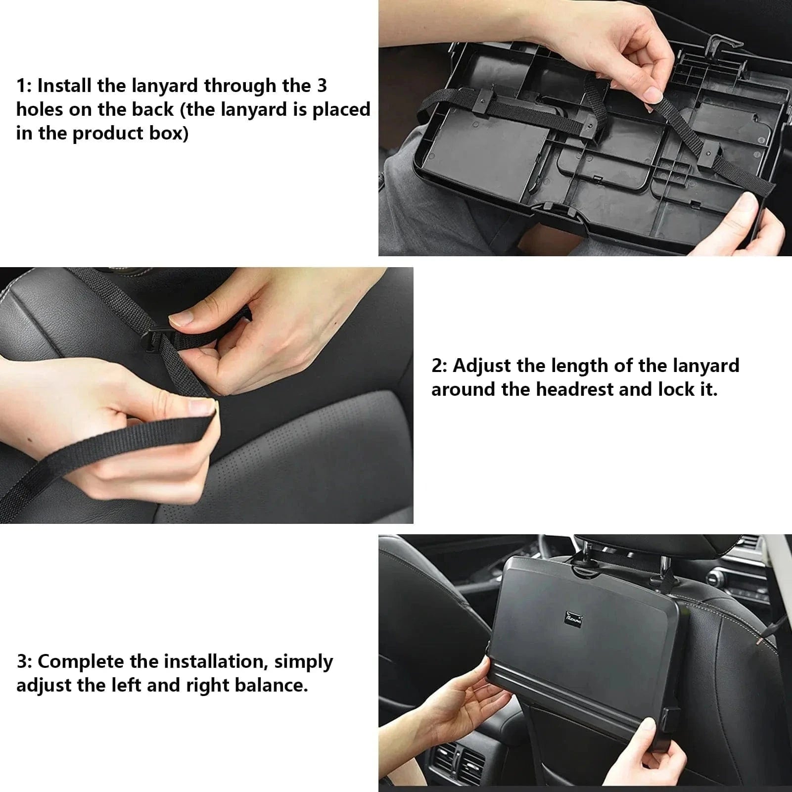 Car Back Seat Organizer Rear Seat Tray Bottle Holder - BackSeat Board™️ BackSeat Board™ Zaavio®