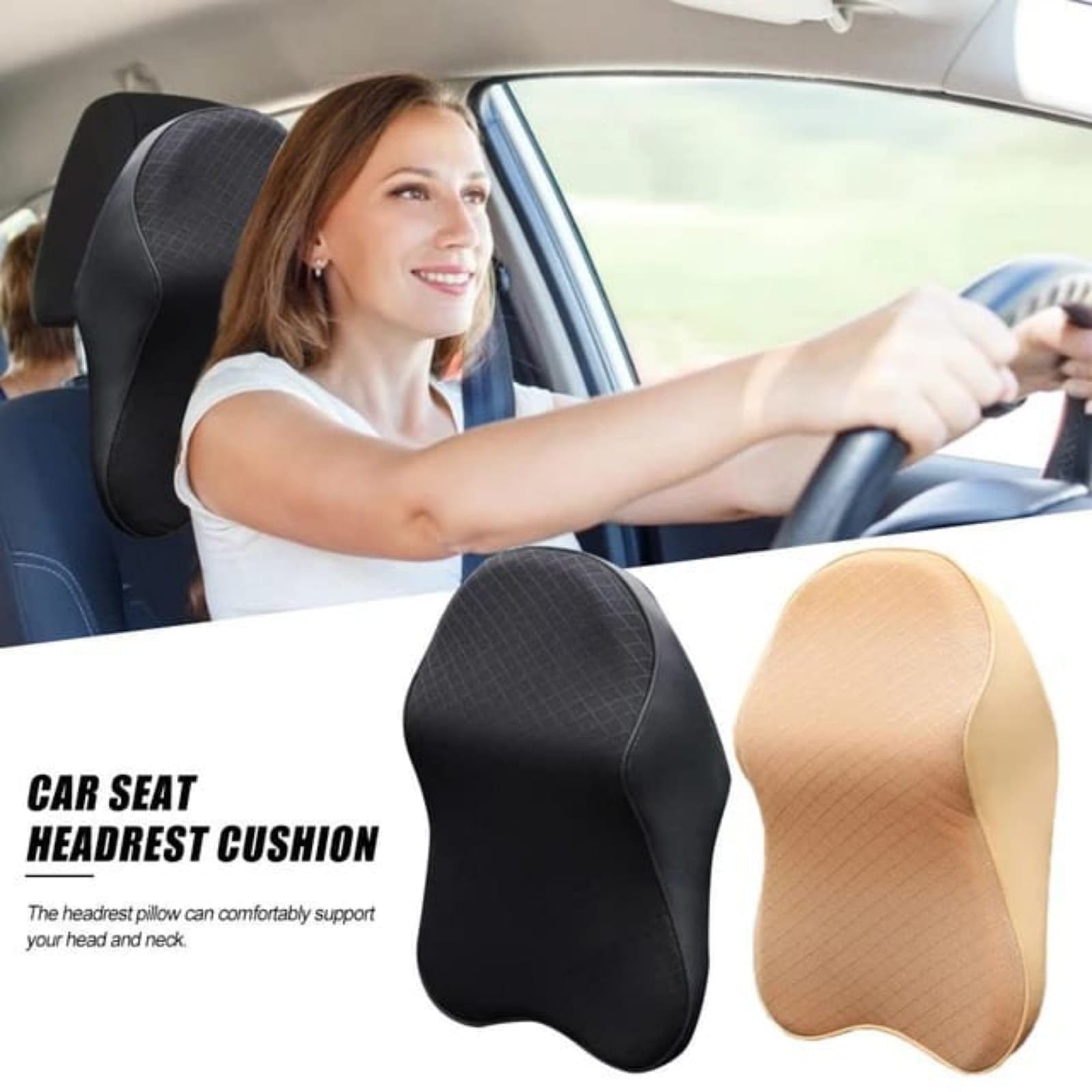 Car headrest neck rest pillow seat cushion support for back Car Neck Rest Zaavio®