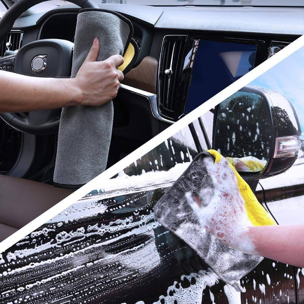 Car Microfiber Cleaning Cloth Glass Window Microfiber Towel - Kleaniox™ Kleaniox™ Zaavio®