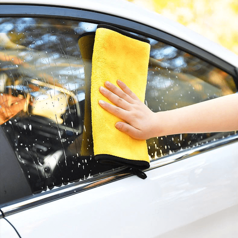 Car Microfiber Cleaning Cloth Glass Window Microfiber Towel - Kleaniox™ Kleaniox™ Zaavio®