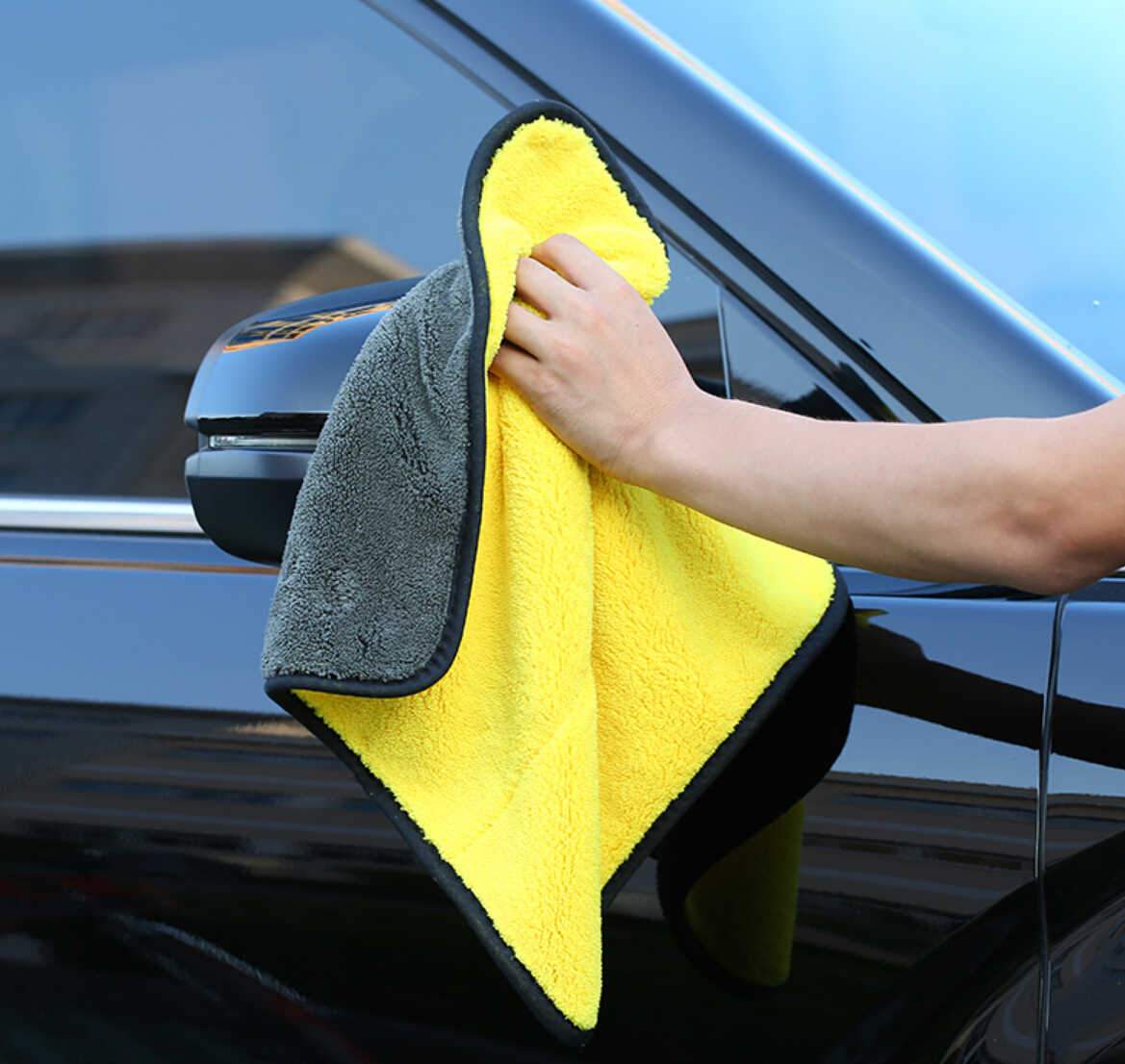 Car Microfiber Cleaning Cloth Glass Window Microfiber Towel - Kleaniox™ Kleaniox™ Zaavio®