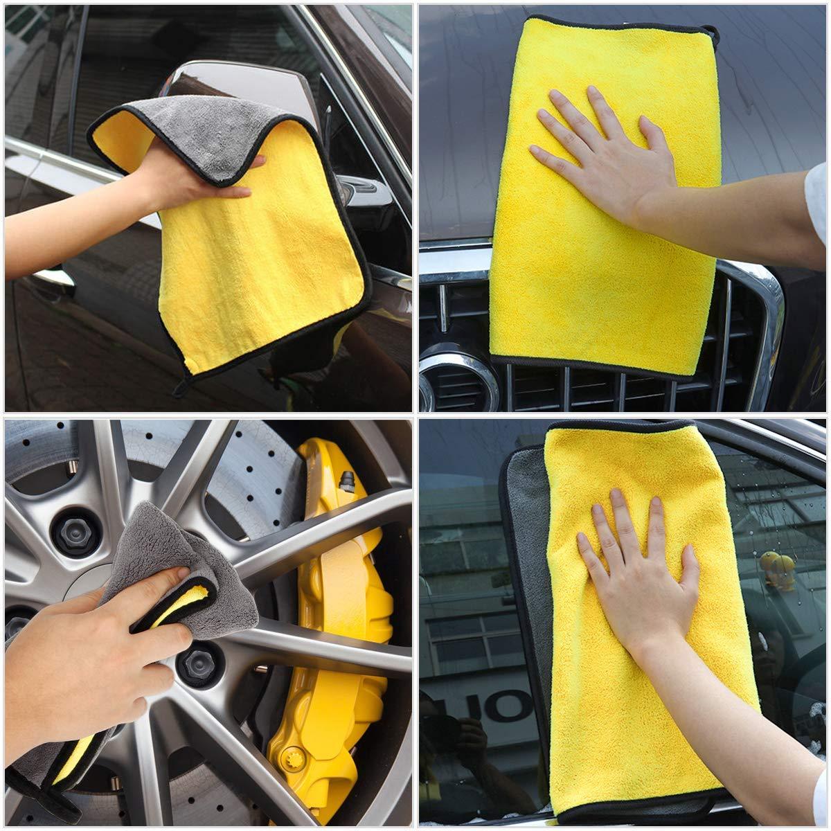 Car Microfiber Cleaning Cloth Glass Window Microfiber Towel - Kleaniox™ Kleaniox™ Zaavio®