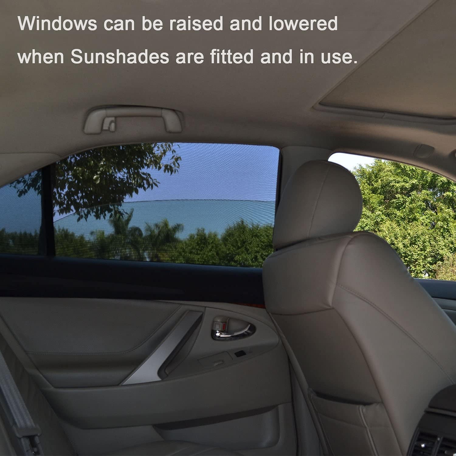 Car Window Sun Shade Curtains Car Sun Visors Protector - Shadex™️ (Pack of 4) ShaDex™️ (Pack of 4) Zaavio®