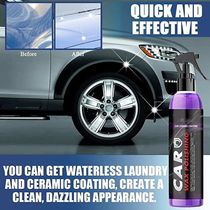 Ceramic Coating Wax Car Paint Protection Hydrophobic Spray - Hydrapell Spray™️ Hydrapell Spray™️ (Pack of 2) Zaavio®