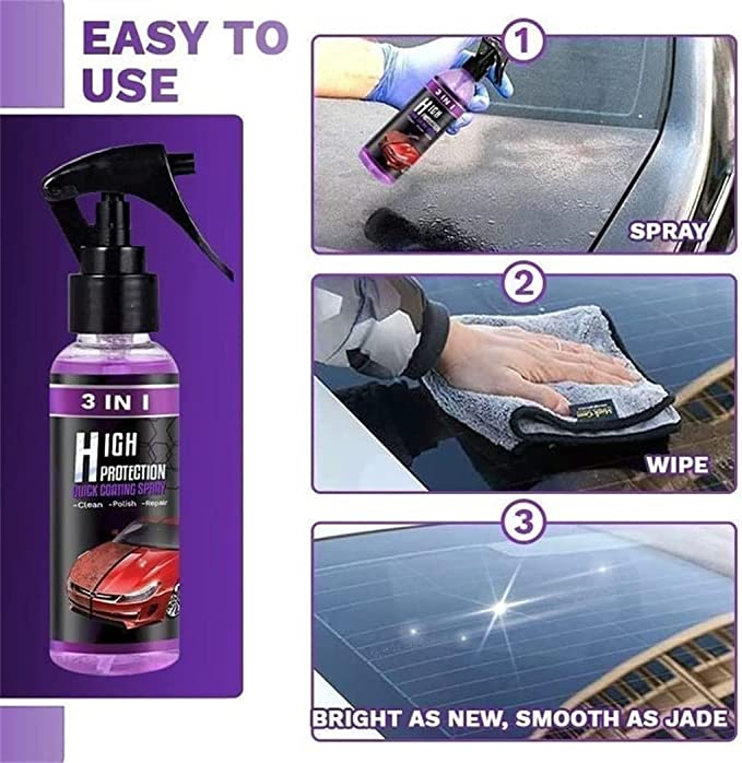 Ceramic Coating Wax Car Paint Protection Hydrophobic Spray - Hydrapell Spray™️ Hydrapell Spray™️ (Pack of 2) Zaavio®