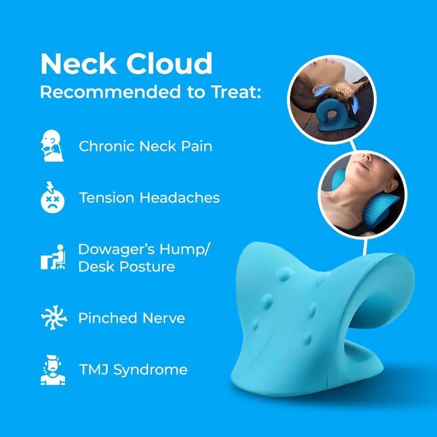 Cervical Pain Neck Pillows Cervical Pillow For Neck Pain Nekrest™️ Large Nekrest™️ Neck Stretcher Zaavio®