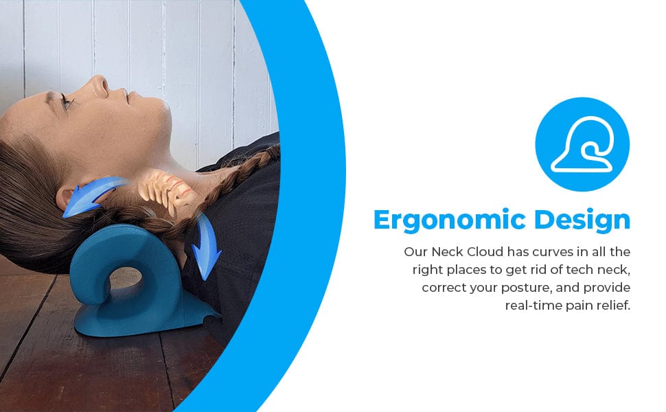 Cervical Pain Neck Pillows Cervical Pillow For Neck Pain Nekrest™️ Large Nekrest™️ Neck Stretcher Zaavio®