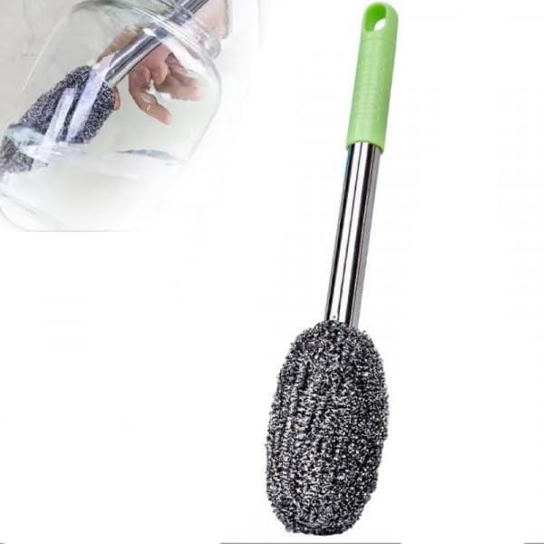 Cleaner Scrubber Brush (Pack of 2) | Toilet Cleaner Bottle Brush Bathroom Crubber Brush Cleaner Scrubber Brush (Pack of 2) Zaavio®