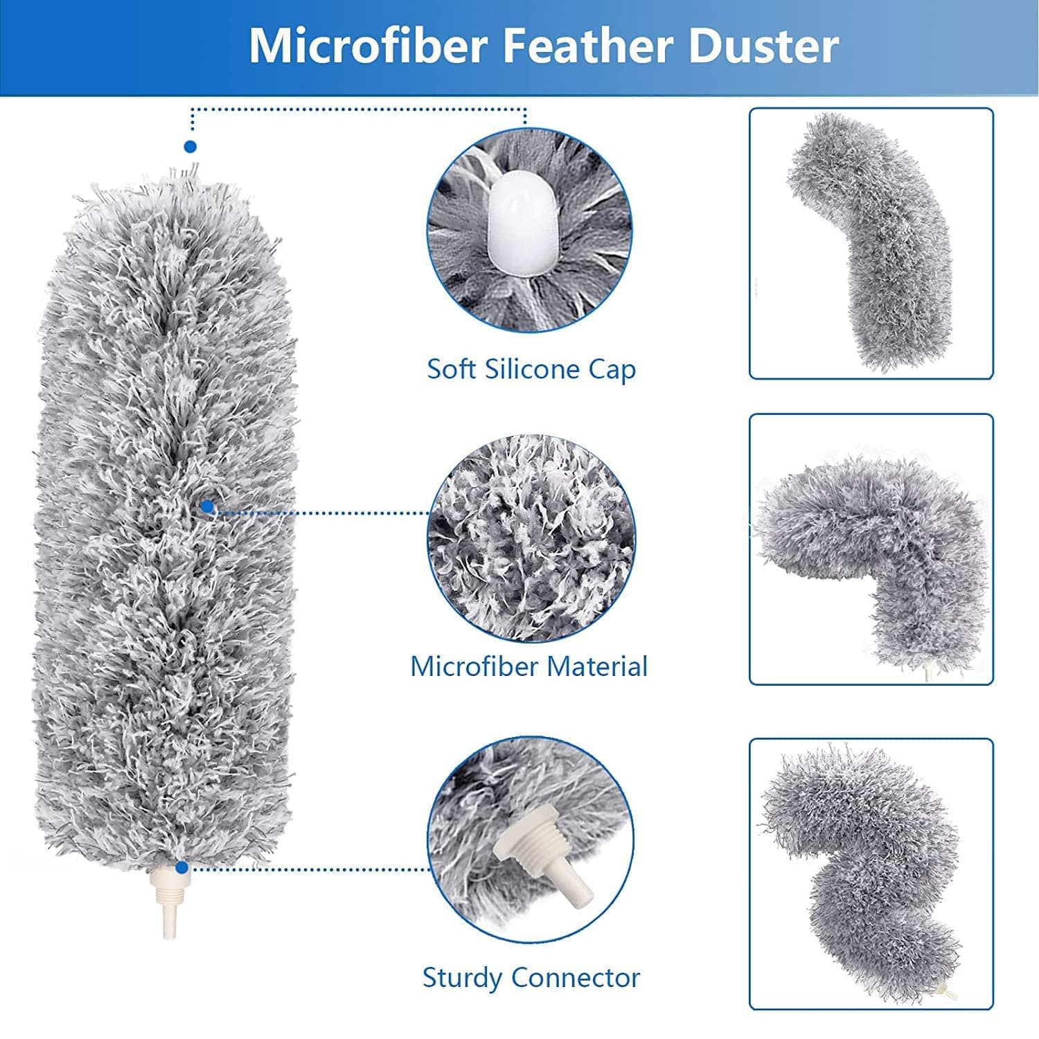 Cleaning Microfiber Fan Duster Fan Cleaner Duster Roof Cleaning - Sweepexo™️ Sweepexo™️ Zaavio®