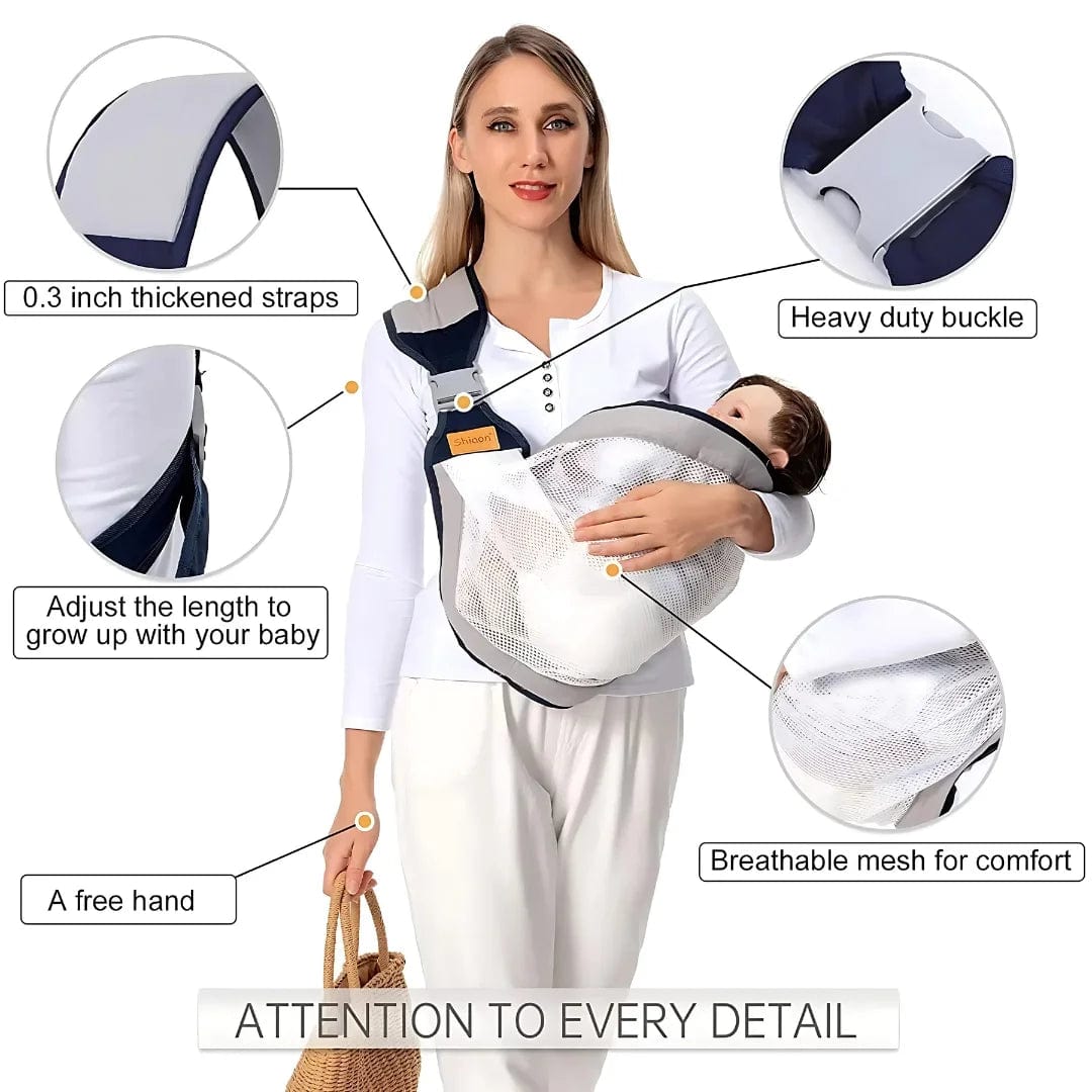 Comfycradle™️ Baby Carrier Belt | Infant Carry Sling Baby Carrier Newborn Wrap Babycare   Comfycradle™️ Baby Carrier Belt Zaavio®