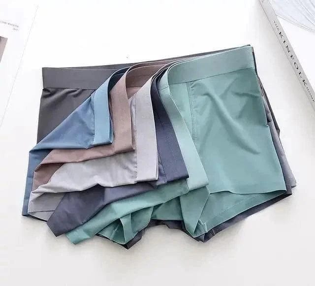 Coolmerixo™️ -Pack of 3 Boxers | Men's Underwear Trunks Inner Wear Underclothes Boxer Briefs Coolmerixo™️Icy Silk Underwear for Men (Pack of 3) Zaavio®