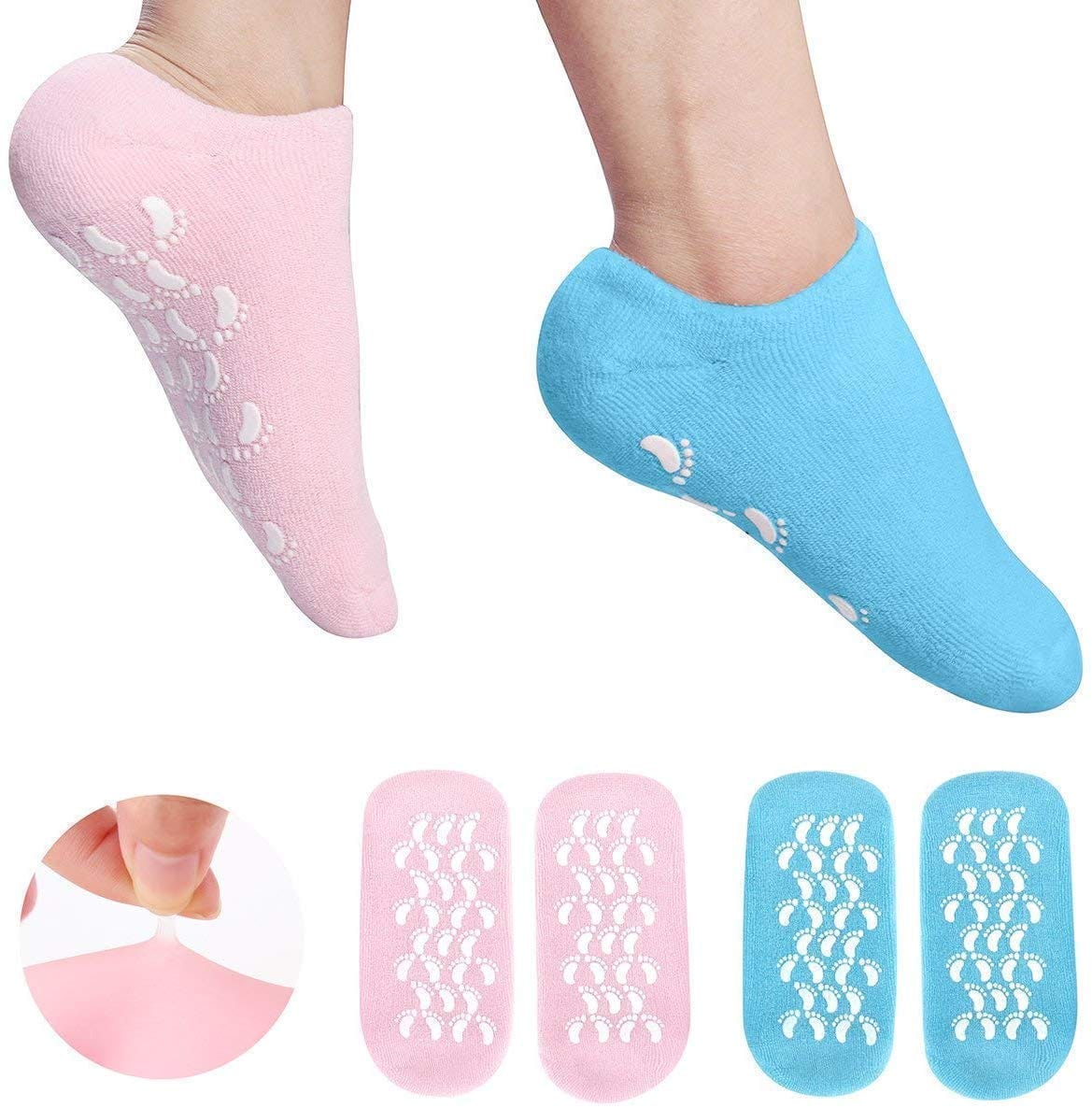 Crack Heal Silicon Spa Gel Socks Crack Heal Silicon Spa Gel Socks Zaavio®