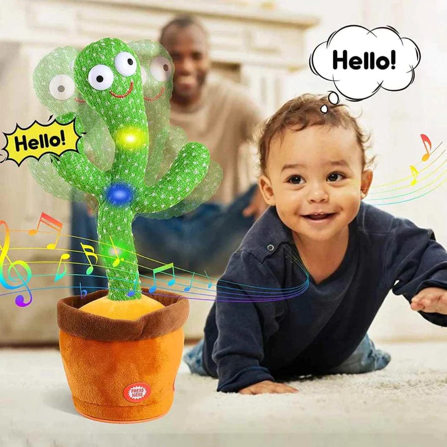 Dancing Talking Cactus Toy Mimicking Singing Push Toy - Mimictus™️ Mimictus™️ Zaavio®