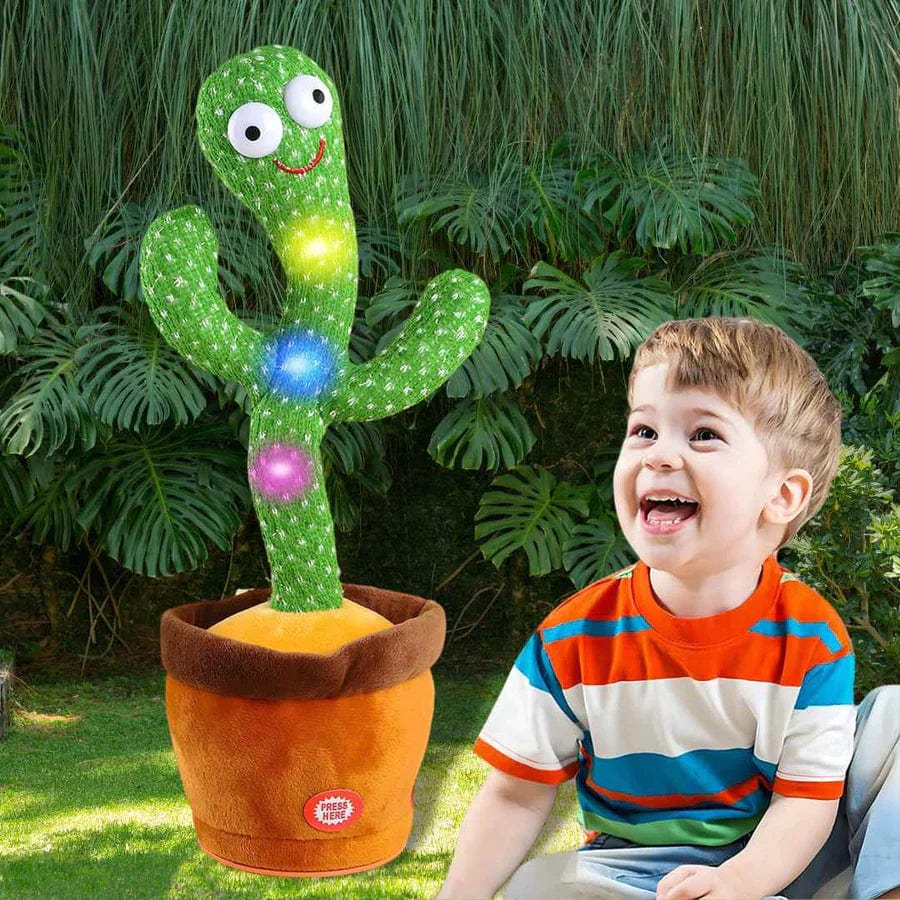 Dancing Talking Cactus Toy Mimicking Singing Push Toy - Mimictus™️ Mimictus™️ Zaavio®