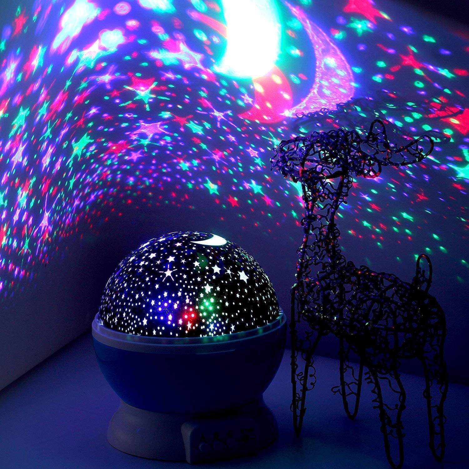 Decorative Star Lights Rotating Night Lamp Projector - Galaxzo™ Galaxzo™ Zaavio®