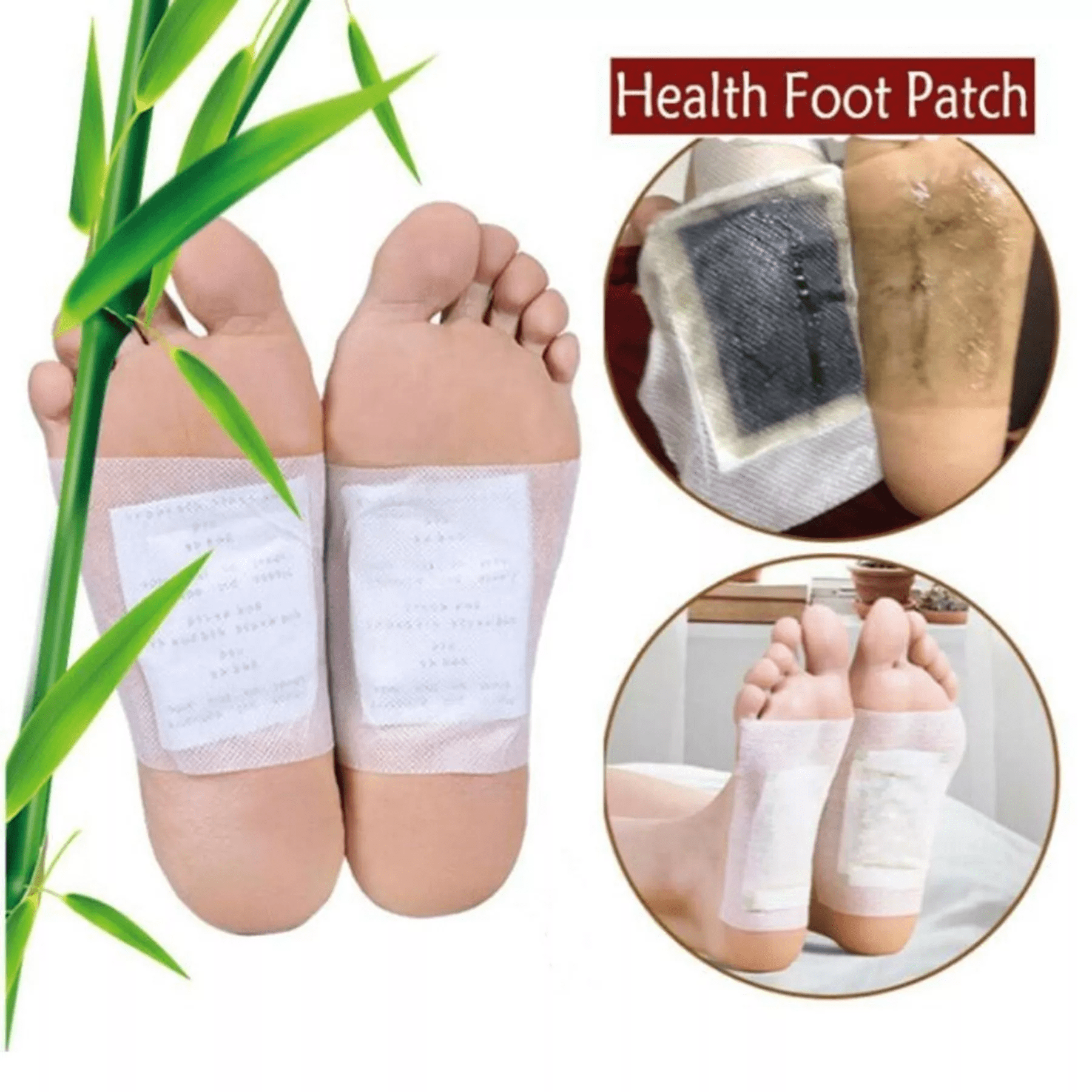 Detox Foot Pads Cleansing Patch  - DEOXIFY™️ - Pack of 10 DEOXIFY™️ - Pack of 10 Zaavio®