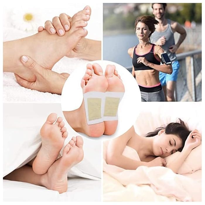 Detox Foot Pads Cleansing Toxin Removal Patch  - DEOXIFY™️ - Pack of 10 DEOXIFY™️ - Pack of 10 Zaavio®