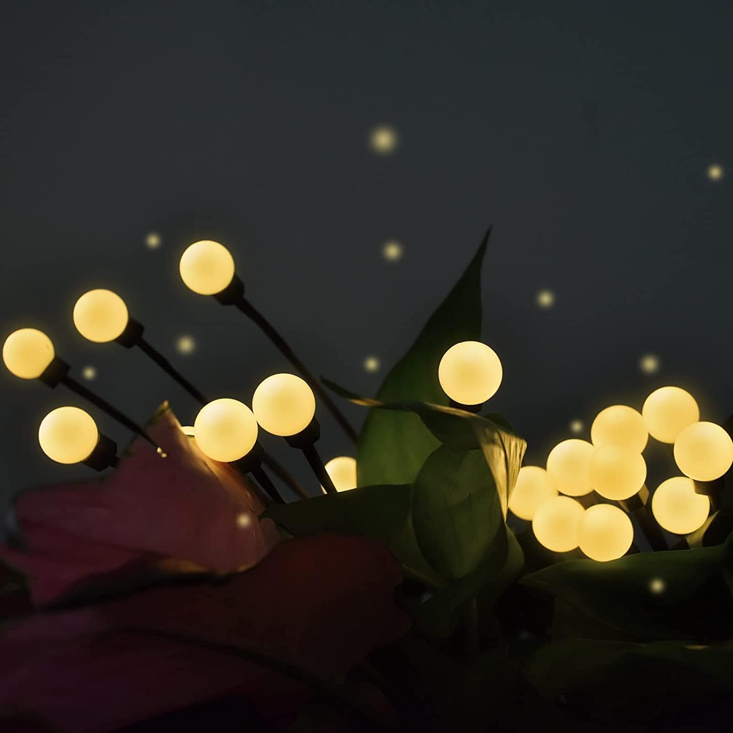 Enchanting Firefly Lights : Unique Solar Powered Garden Lights (Multi Sets) Zaavio®